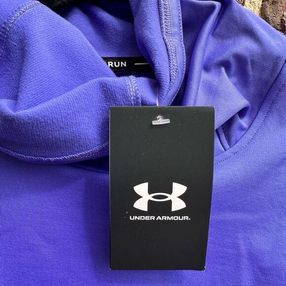 Under Armour $65 Women's Infrared Up the Pace Funnel Long-Sleeve Shirt Brilliant - Picture 7 of 10